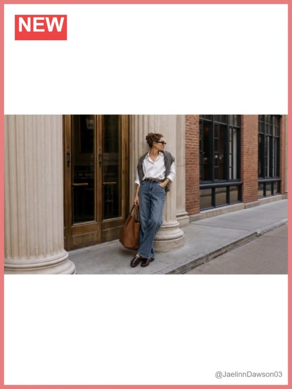 Chunky Heel Penny Loafers Faux Leather Slip On Women